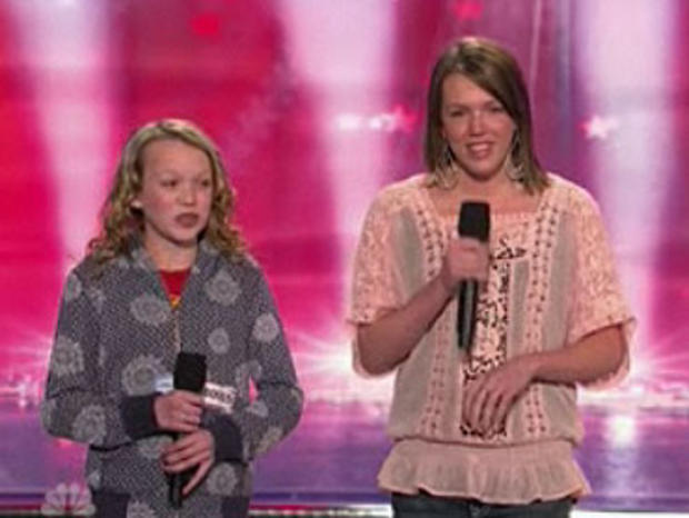 Christina and Ali perform on America's Got Talent (NBC) 