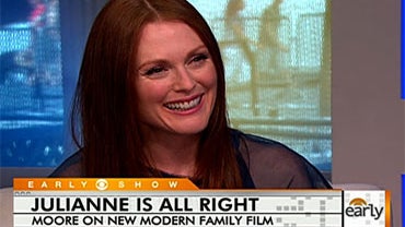Julianne Moore on "The Early Show." 