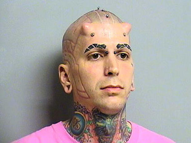 Horned Man Jesse Thornhill Arrested for Allegedly Trying to Run Over Landlord 
