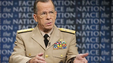 Adm. Michael Mullen, Chairman of the Joint Chiefs of Staff, discusses the war in Afghanistan with Harry Smith on "Face the Nation," August 1, 2010.  