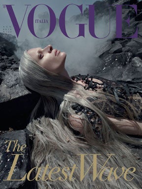 Vogue Italia's Oil-Inspired Fashion Shoot