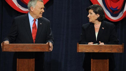 Nathan Deal and Karen Handel  