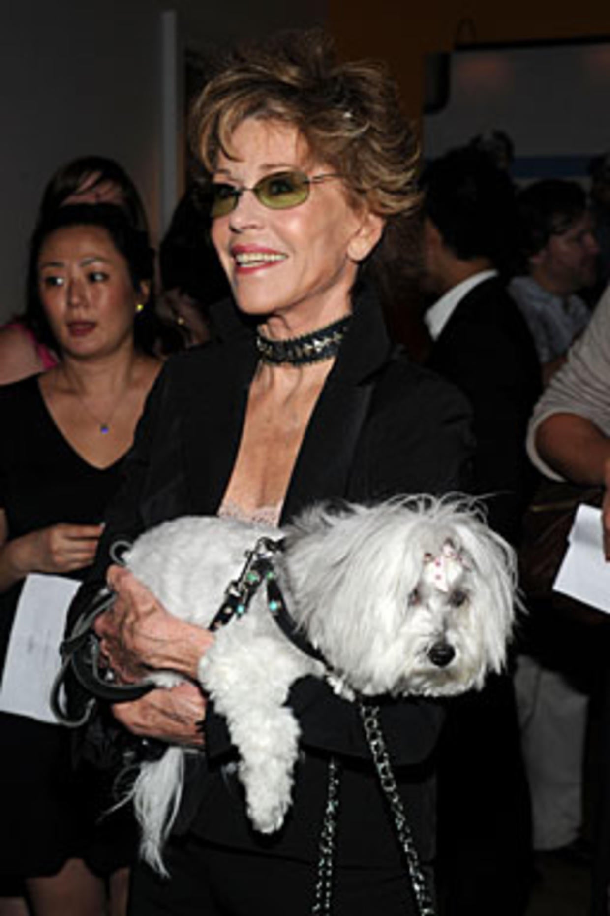 Celebrities with their pups