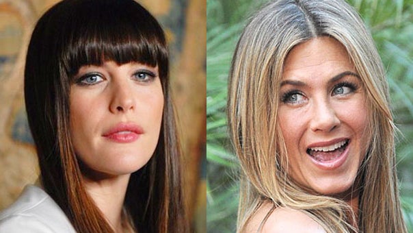 Liv Tyler and Jennifer Aniston. 