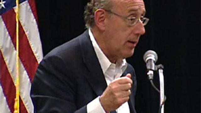 Kenneth Feinberg, the federal government's administrator of BP's $20 billion claims fund, addresses a public meeting of oil spill claimants Aug. 20, 2010. 