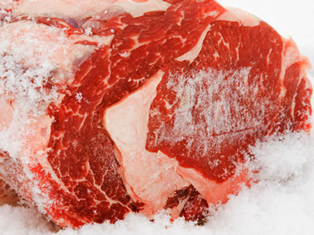 frozen meat, meat, defrost, defrosting, red meat, generic, stock 