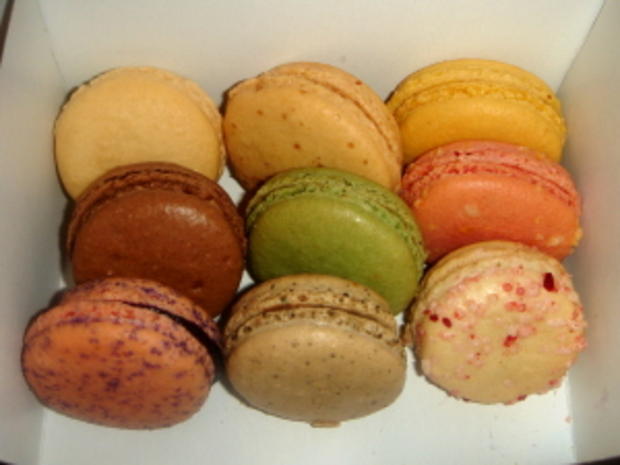 Macarons from La Boulange 