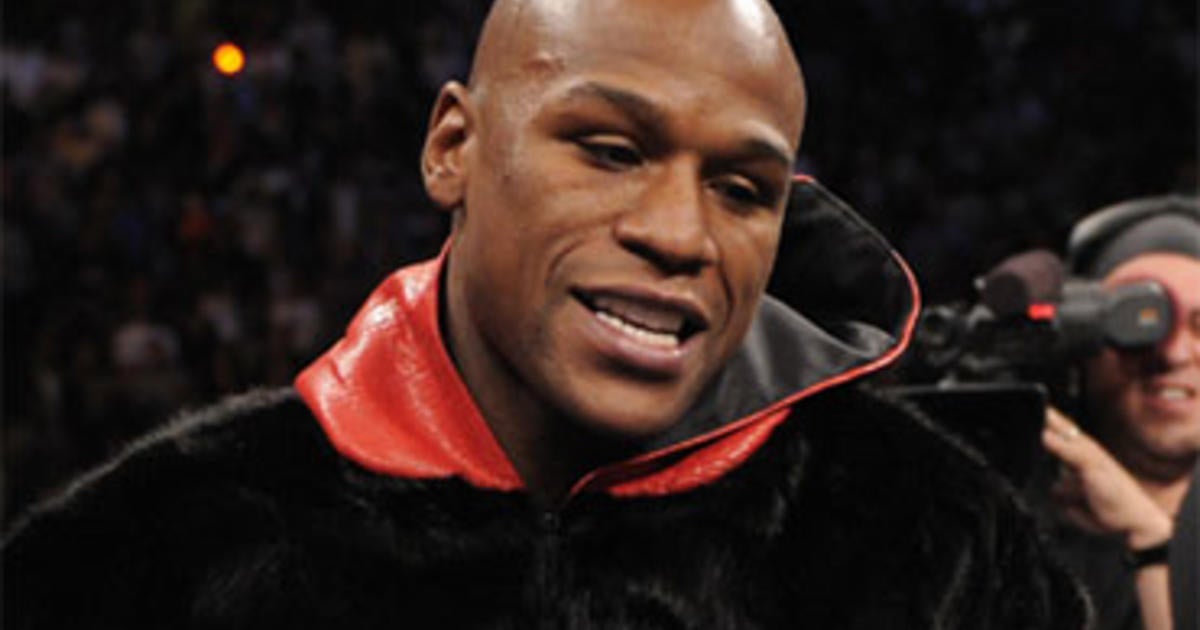 Boxer Floyd Mayweather Cuffed In Domestic Case - CBS News