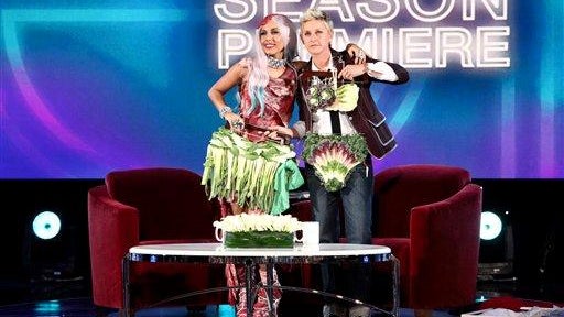 Lady Gaga, Ellen DeGeneres 