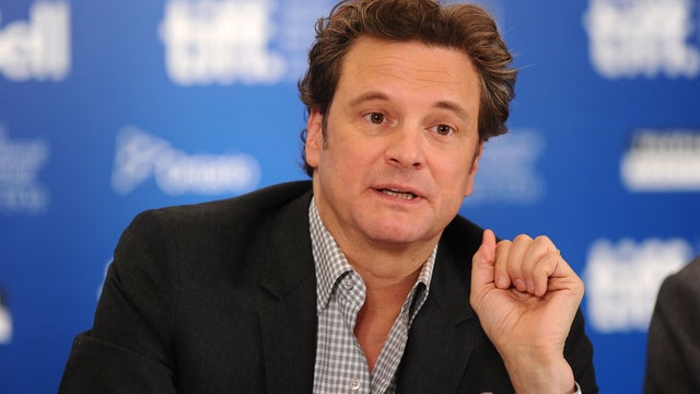 Actor Colin Firth speaks at 'The King's Speech' press conference during the 2010 Toronto International Film Festival at the Hyatt Regency on September 11, 2010 in Toronto, Canada. (Photo by Alberto E. Rodriguez/Getty Images)  
