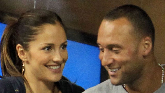 Minka Kelly and her boyfriend, Derek Jeter 