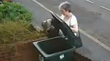 Mary Bale was identified from surveillance video which captured her dropping a cat into a trash bin. 