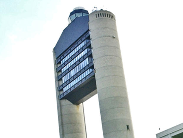 Logan Airport control tower 