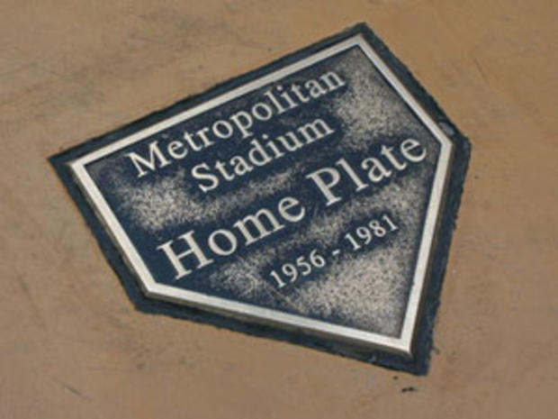 Metropolitan Stadium Home Plate  