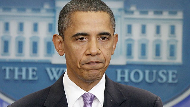 President Barack Obama makes a statement to reporters about the suspicious packages found on U.S. bound planes, Friday, Oct. 29, 2010, in the James Brady Press Briefing Room of the White House in Washington. (AP Photo/Charles Dharapak) 