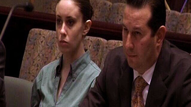 Casey Anthony with attorney Jose Baez, in court October 29, 2010. 