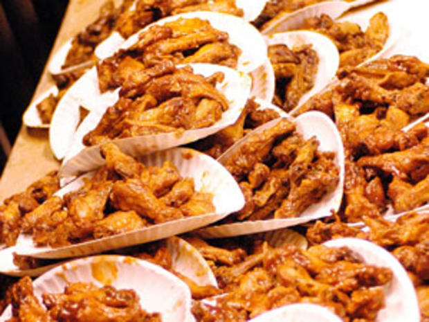 The "Wing Bowl" Buffalo Wing Eating Contest Is Held In Philadelphia 