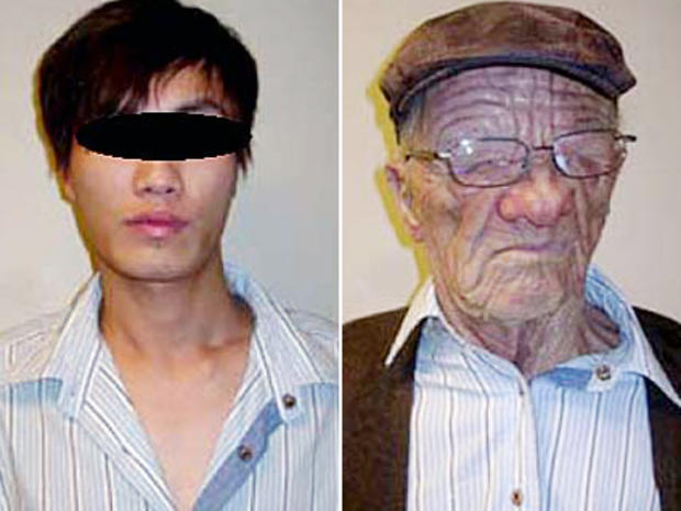Young Man Wearing Old Man Mask Nabbed on Flight to Canada 