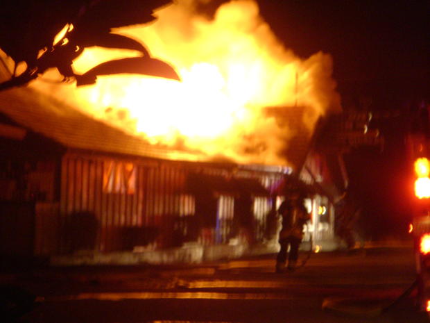 Fire destroys Giovanni's Restaurant in Colfax. 