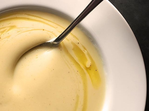 celery root soup, food, recipe, healthy, chow, thanksgiving, 4x3 