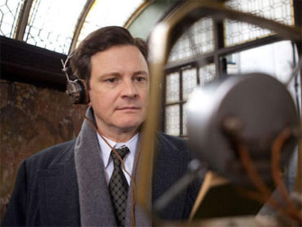 Colin Firth as the British monarch King George VI, in "The King's Speech." 