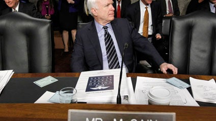John McCain, DADT 