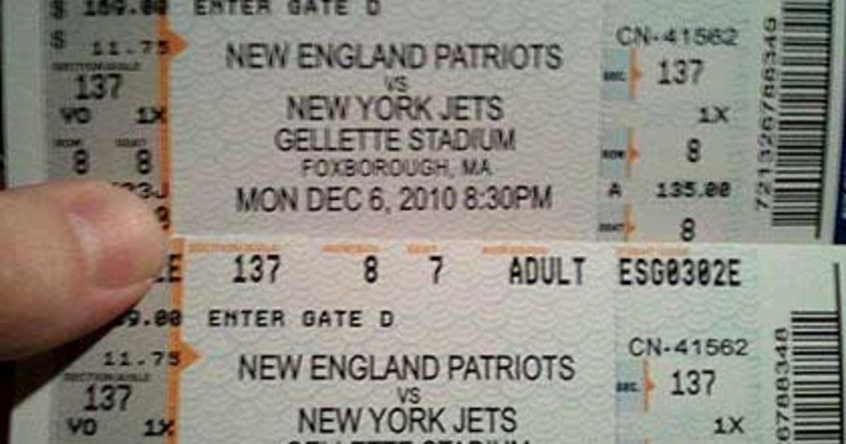 Patriots Warn Fans About Fake Ticket Scams Cbs Boston