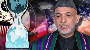 Afghan President Hamid Karzai and WikiLeaks 