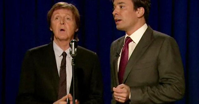 Paul McCartney, Jimmy Fallon Perform "Scrambled Eggs" Version of