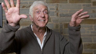 Actor Dick Van Dyke is shown during a rehearsal for his one-man show at the Geffen Playhouse in Los Angeles, Nov. 30, 2010. 
