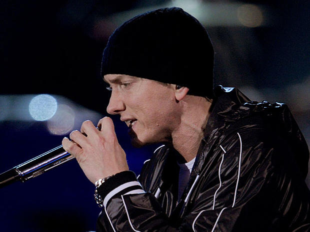 Eminem and Lady Anteblellum  are favorites to  tak e home a Grammy this  year.; They  are heafding into the Feb13 ceremony with with more nominations  than anyone else.  