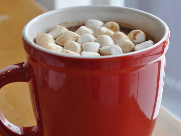 Spicy Hot Chocolate with Marshmallows 