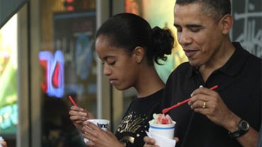 Obama Shaved Ice Hawaii 