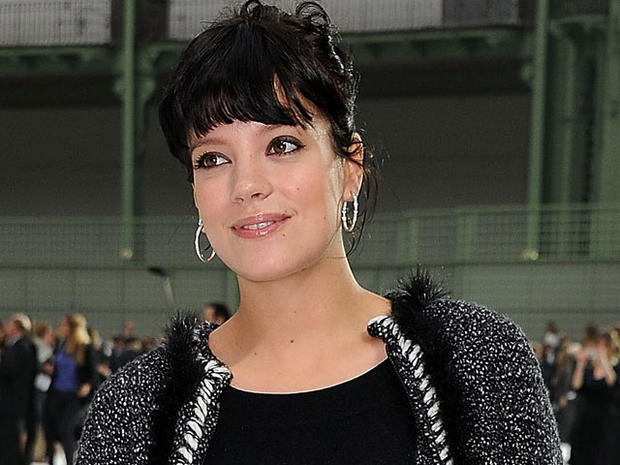 Lily Allen attends the Chanel Ready to Wear Spring/Summer 2011 show during Paris Fashion Week on Oct. 5, 2010, in Paris. 