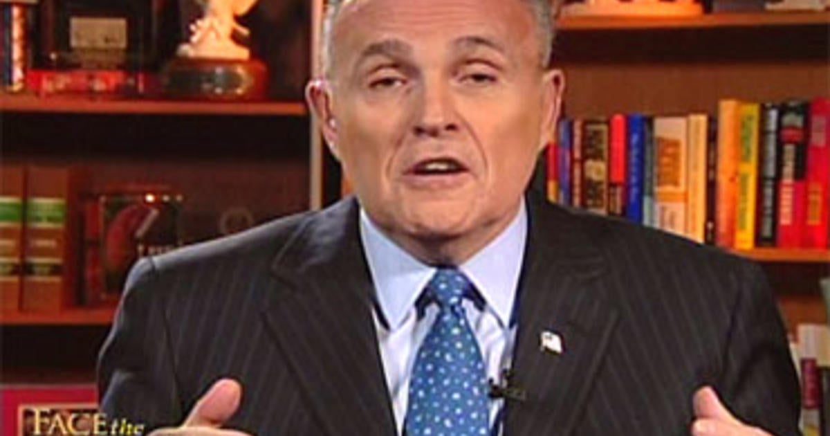 More signs Rudy Giuliani will make second White House run CBS News