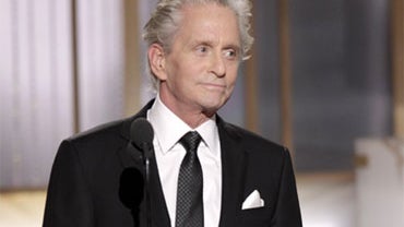 Michael Douglas presents the Best Picture award at the 68th Annual Golden Globes. 