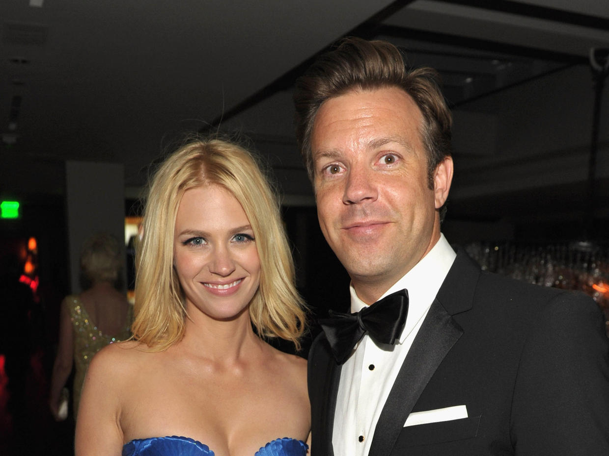 January Jones And Jason Sudeikis Break Up Cbs News