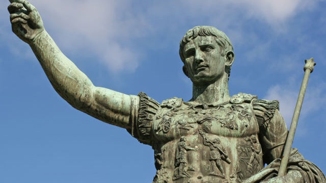 Caesar Augustus Statue Rome 