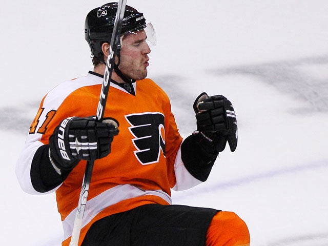 Philadelphia Flyers' Andrej Meszaros 