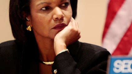 Condoleezza Rice at the U.N. 
