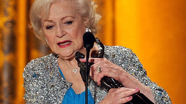 LOS ANGELES, CA - JANUARY 30: Actor Betty White, winner of Outstanding Performance by a Female Actor in a Comedy Series award for 'Hot in Cleveland,' speaks onstage during the 17th Annual Screen Acto... Read moreBy: Kevin Winter 