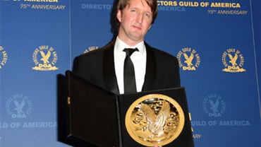 Director Tom Hooper, winner of the Outstanding Directorial Achievement in Feature Film for 2010 award for "The King's Speech"  poses in the press room at the 63rd Annual Directors Guild Of America Awards held at the Kodak Theatre at Hollywood & Highland o 