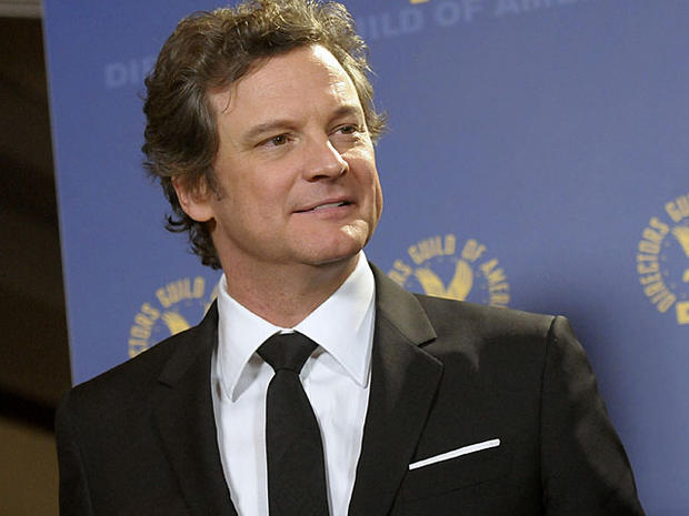 Actor and award presenter Colin Firth poses in the press room at the 63rd Annual Directors Guild of America Awards in Los Angeles on Saturday, Jan. 29, 2011. (AP Photo/Dan Steinberg) 