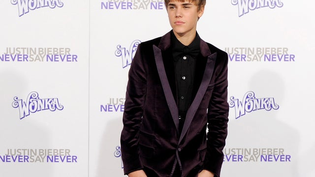 Justin Bieber at LA film premiere 