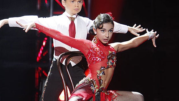 D'Angelo and Amanda perform at the finale of "Live to Dance": on CBS. (Photo by CBS)  