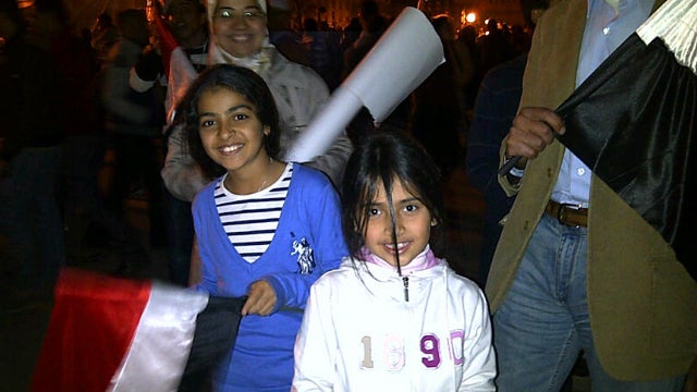 families celebrate in Egypt 