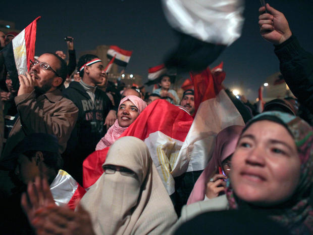 Egyptian women celebrate 
