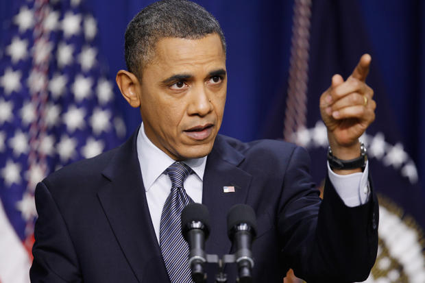 President Barack Obama holds a press conference 