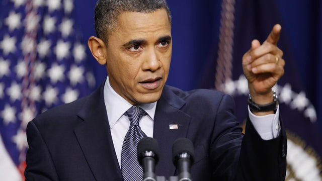 President Barack Obama holds a press conference 