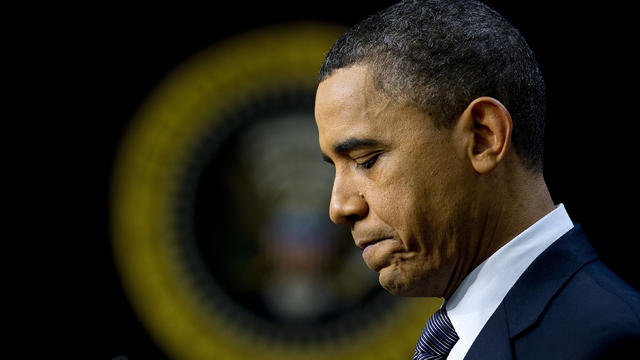 President Barack Obama holds a press conference 